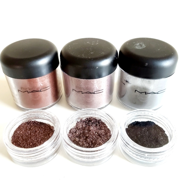 MAC Pigments Samples Set Chocolate Mauvement Dark - Picture 2 of 3
